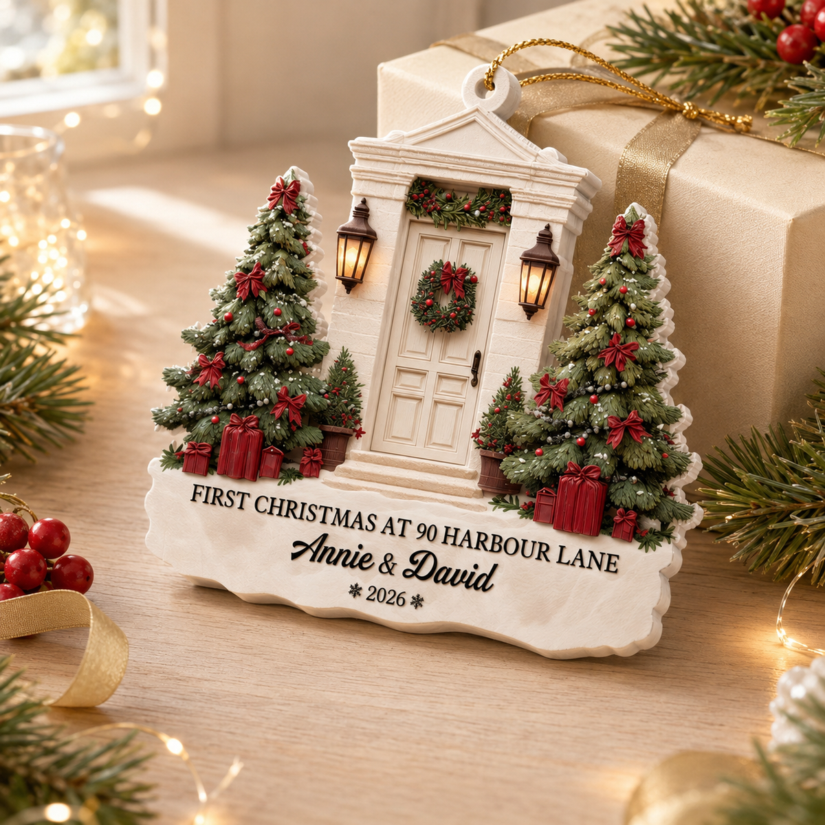 Personalized New Home Christmas Ornament, Our First Christmas in Our New Home, Address Ornament, First Home Ornament, New Home Keepsake f2450144-4f08-41d2-bb73-3845207f8de6-banner-1.png