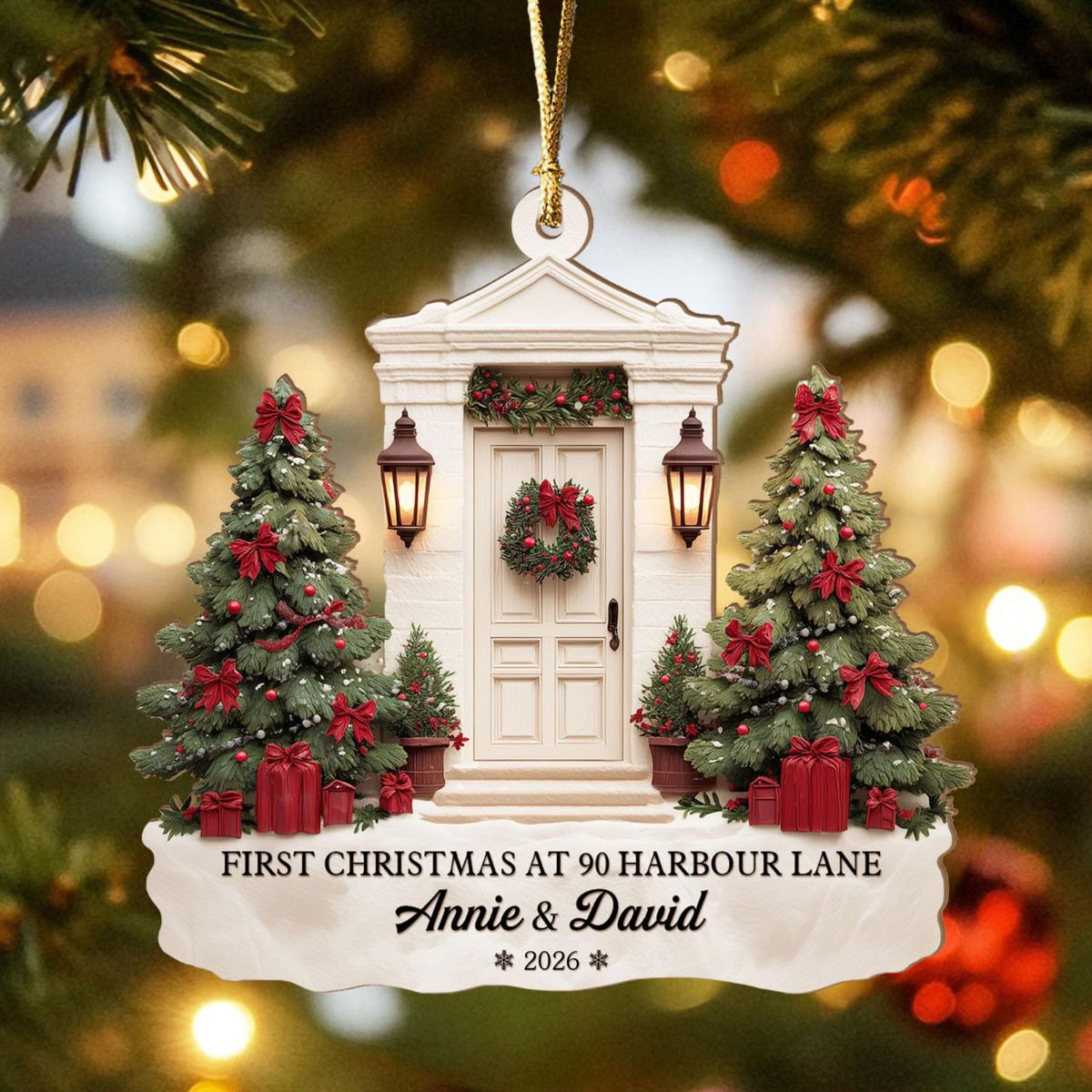 Personalized New Home Christmas Ornament, Our First Christmas in Our New Home, Address Ornament, First Home Ornament, New Home Keepsake f25a9d36-de22-48e7-a998-602822eaab5a-3.png