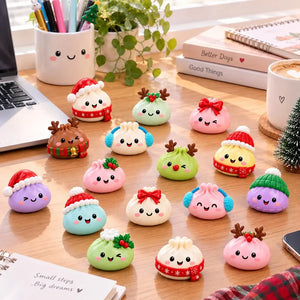 Cute Christmas Dumpling Advent Calendar 2026, 24 Days Christmas Countdown, Mini Squishy Mystery Toys, Holiday Gift for Kids, Christmas Gift f278cfb0-15c2-46b7-b084-b12bc18ee7f4-vcvcf-3-.webp