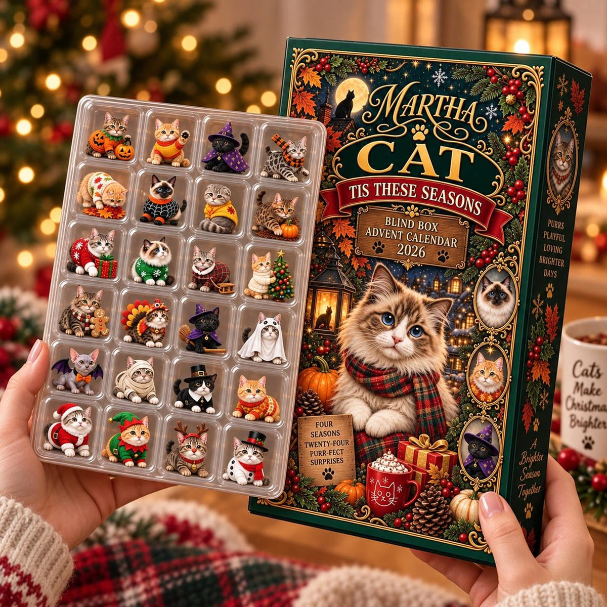 Personalized Cat Advent Calendar: Custom Name 24 Holiday Figurine Blind Box f27a7de5-0402-4d02-b5fd-5a7d34106709-il_1588xN.8540947133_9ufv.jpg