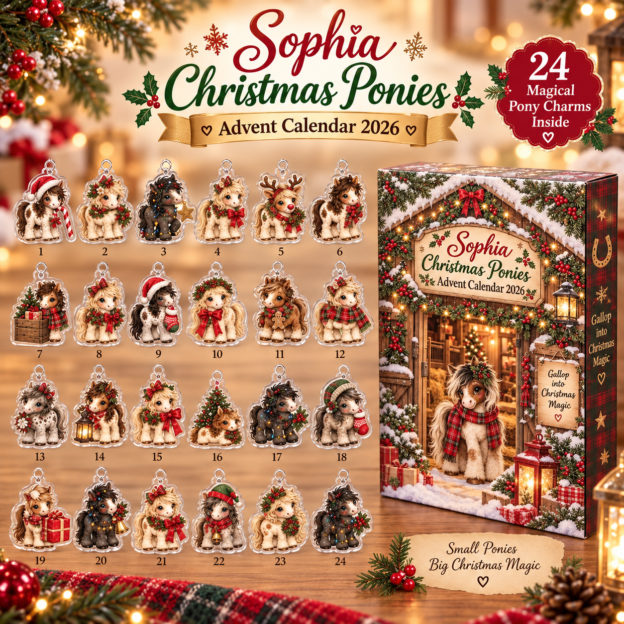 Personalized Christmas Pony Advent Calendar: Custom Name Horse Blind Box f287fcd2-df76-425d-91b5-464e8fd3fc2c-f97a1613-09e7-4839-b6ee-fa4af284c3de.png