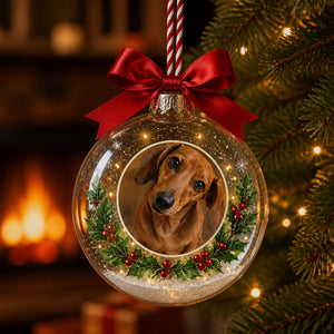 Custom Pet Photo Bauble Ornament – Holly Snow Glow - Personalized Bauble Ornament f295b32f-f79a-4f68-be6d-4d2f29b880f9.jpg