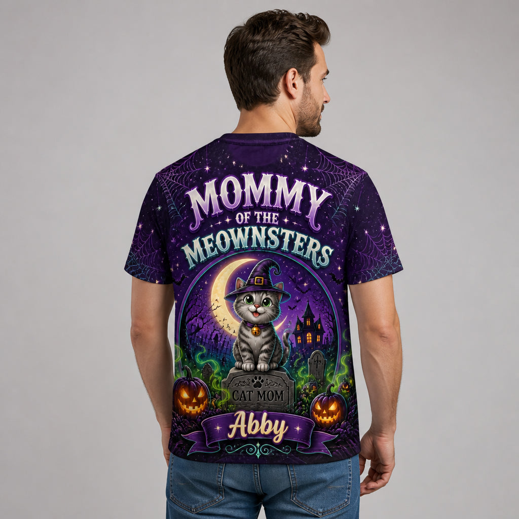 Mommy of the Meownsters Personalized Halloween Cat AOP Tee - Personalized T-Shirt - All over printed f29ea825-7357-4e52-9e2f-8ad90118a0f7.jpg