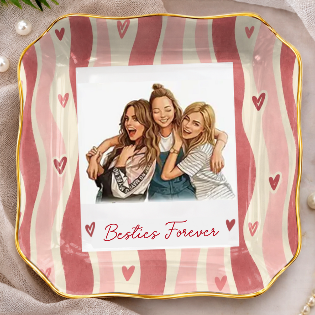 Custom Photo Friends Forever Bestie Gifts - Personalized Jewelry Dish f2a0f4dc-1662-45df-910f-86a4c83650d5-1-10-.png