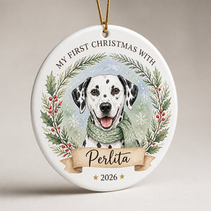My First Christmas With [Pet Name] – Custom Pet Portrait Ornament - Personalized Ornament f2adfa2a-0d66-4d48-8397-a34735895a78.jpg