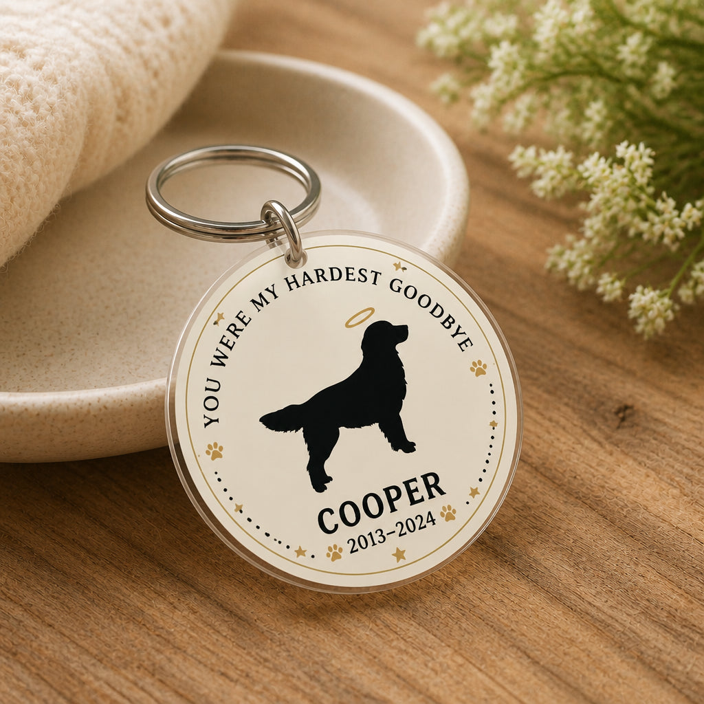 Pet Memorial Acrylic Keychain – You Were My Hardest Goodbye (Name + Years) - Personalized Acrylic Keychain f2ae3ce7-a75a-413a-903c-433687ed9653.jpg