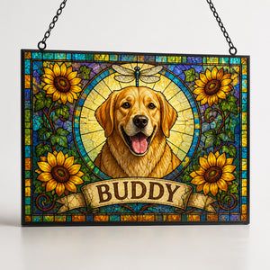 Custom Stained-Glass Pet Portrait Suncatcher – Photo + Name - Personalized Rectangle Stained Glass Suncatcher (PW) f2b4ddca-459a-4ecf-9d9b-6eafdb9e6bc1.jpg