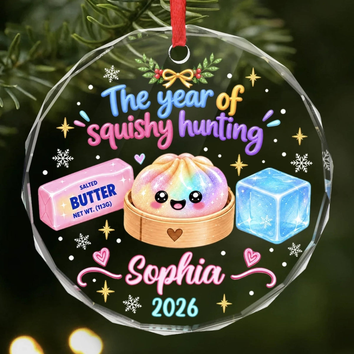 In My Squishy Era - Custom Squishy Circle Glass Ornament - Personalized Christmas Birthday Gifts For Kids f2fa1423-ea22-4a69-829e-938d70924f05-6ab33e40b2f46.jfif