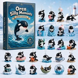 Orca Silly Moments Advent Calendar 2026 - 24-Day Festive Countdown, Acrylic Charms Blind Box - Gift For Orca Lovers f2fd1356-3710-4b2f-9c57-f7586b92fc99-orca-box-charms.png