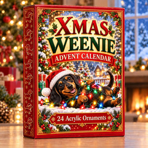 Dachshund Advent Calendar 2026, 24 Acrylic Dog Ornaments, Sausage Dog Christmas Countdown Box, Dog Lover Gift, Holiday Keepsake f3108047-8fd6-400d-82ea-41c985ccbcd6-il_1588xN.8580645870_mplu.jpg