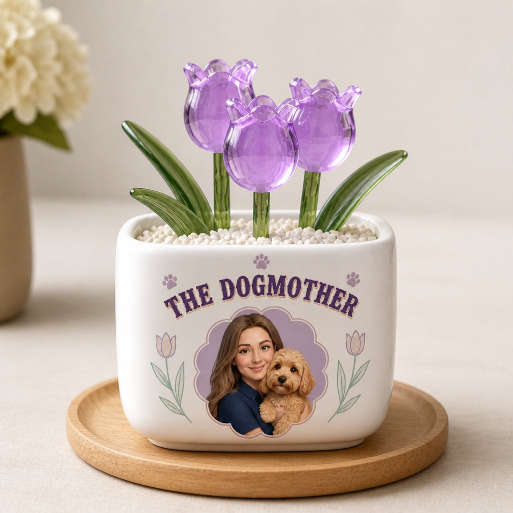 The Dogmother Photo-to-Art Plant Pot - Personalized Plant Pot & Vase f317ed4f-07f4-435d-8568-1e73b9e553a0.jpg