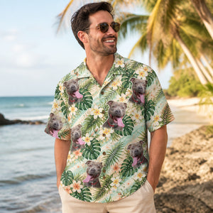 Custom Pet Photo Hawaiian Shirt – Tropical Plumeria Pattern - Personalized Hawaiian Shirt f319ed4b-e57b-4d54-b860-9dcfb72921cb.jpg