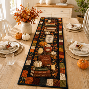 Fall Quilted Table Runner, Autumn Books & Pumpkin Patchwork Runner, Cozy September Thanksgiving Table Decor f338b426-55d5-4507-9da7-07711f1b67c7-Image-Aug-13-2026-11_59_37-AM-1-.png