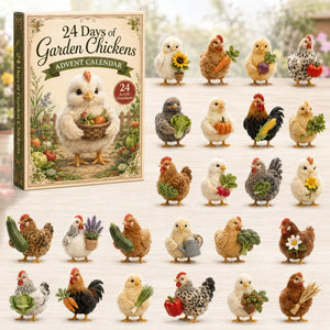 Garden Chicken Advent Calendar 2026 - 24-Day Festive Countdown, Acrylic Charms Blind Box - Gift For Farmhouse Lovers f341b651-9796-4c60-9152-6e00b8dc8c92-chicken.jpg