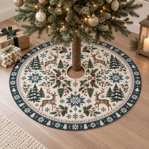Nordic Christmas Tree Skirt – Scandinavian Snowflake & Reindeer Design – Rustic Winter Holiday Tree Decor – Cozy Christmas Home Accent f3803ca4-7c71-412a-9d87-c2a48334f41a-o3.png