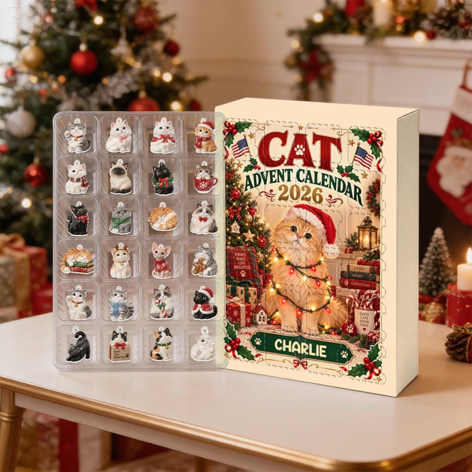 Personalized Cat Advent Calendar 2026, 24 Acrylic Charms, Christmas Countdown Gift for Cat Lovers f3afb50b-4f7f-47d7-80ea-75e552ce6f9d-il_1588xN.8544649483_45g5.jpg