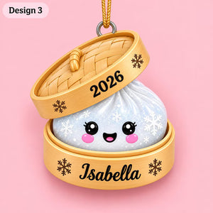 Personalized Squishy Ornament with 3D Raised Front, Custom Dumpling Name Keepsake, Cute Kawaii Christmas Gift, 2026 Kids Decor f3bf3391-e68f-4999-b024-5e034a6e67fa-fghjtyuti-3-.jpg