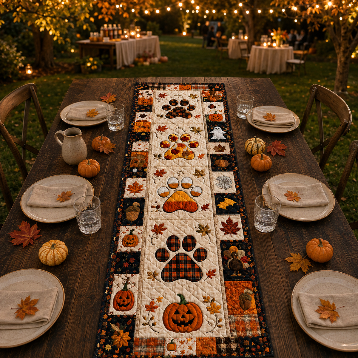 Printed Quilted Paw Print Table Runner, Fall Autumn Halloween Decor f3c027f1-79b4-4a1a-b882-81d9a5b1cd0f-4.png