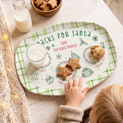 Personalized Cookies for Santa Plate, Custom Family Christmas Eve Platter, Holiday Tradition Keepsake & Christmas Gift f3c521d9-35cb-41c9-bf45-4585c66848c5-47.webp