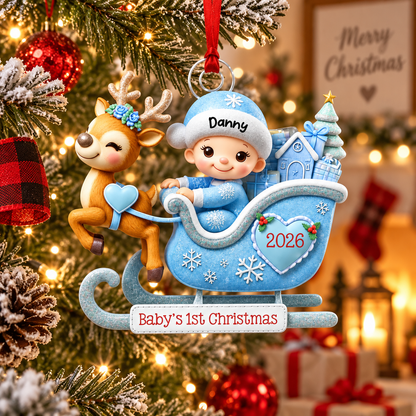 Personalized Baby's 1st Christmas Sleigh 3D Ornament,Newborn Keepsake,New Baby Ornament,Baby Boy Ornament,Baby First Christmas Gift f3ed72f3-5eba-461c-96a4-d8d636f267fa-689ab4ea-ce89-42af-acce-d52f6414a98b.png