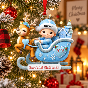 Personalized Baby's 1st Christmas Sleigh 3D Ornament,Newborn Keepsake,New Baby Ornament,Baby Boy Ornament,Baby First Christmas Gift f3ed72f3-5eba-461c-96a4-d8d636f267fa-689ab4ea-ce89-42af-acce-d52f6414a98b.png
