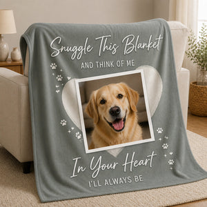 Custom Pet Photo Snuggle Blanket – In Your Heart - Personalized Blanket f4023b25-f74f-4ced-82e6-6ee15e65813f.jpg