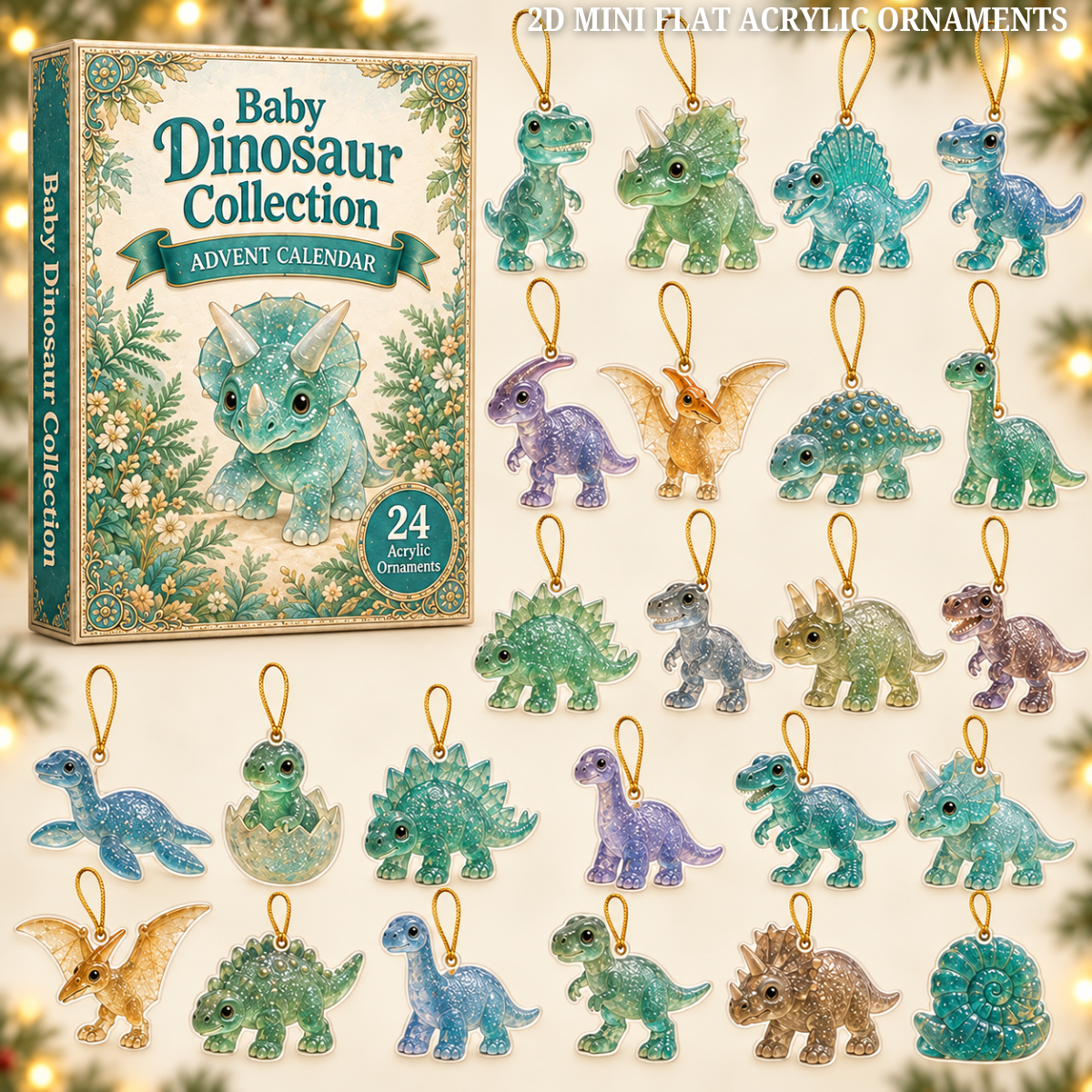 Acrylic Crystal Baby Dinosaur Advent Calendar 2026 - 24-Day Festive Countdown, Acrylic Charms Blind Box - Gift For Dinosaur Lovers f4421244-65a5-4ffa-92a3-957b88dcdc36-dinosaur-text.png