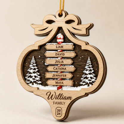 Personalized Family Wreath Names – 3‑Layered Wood Ornament - Personalized 3-Layered Wood Ornament f4c81ac6-3314-4782-946c-74fbcf52d67d.jpg