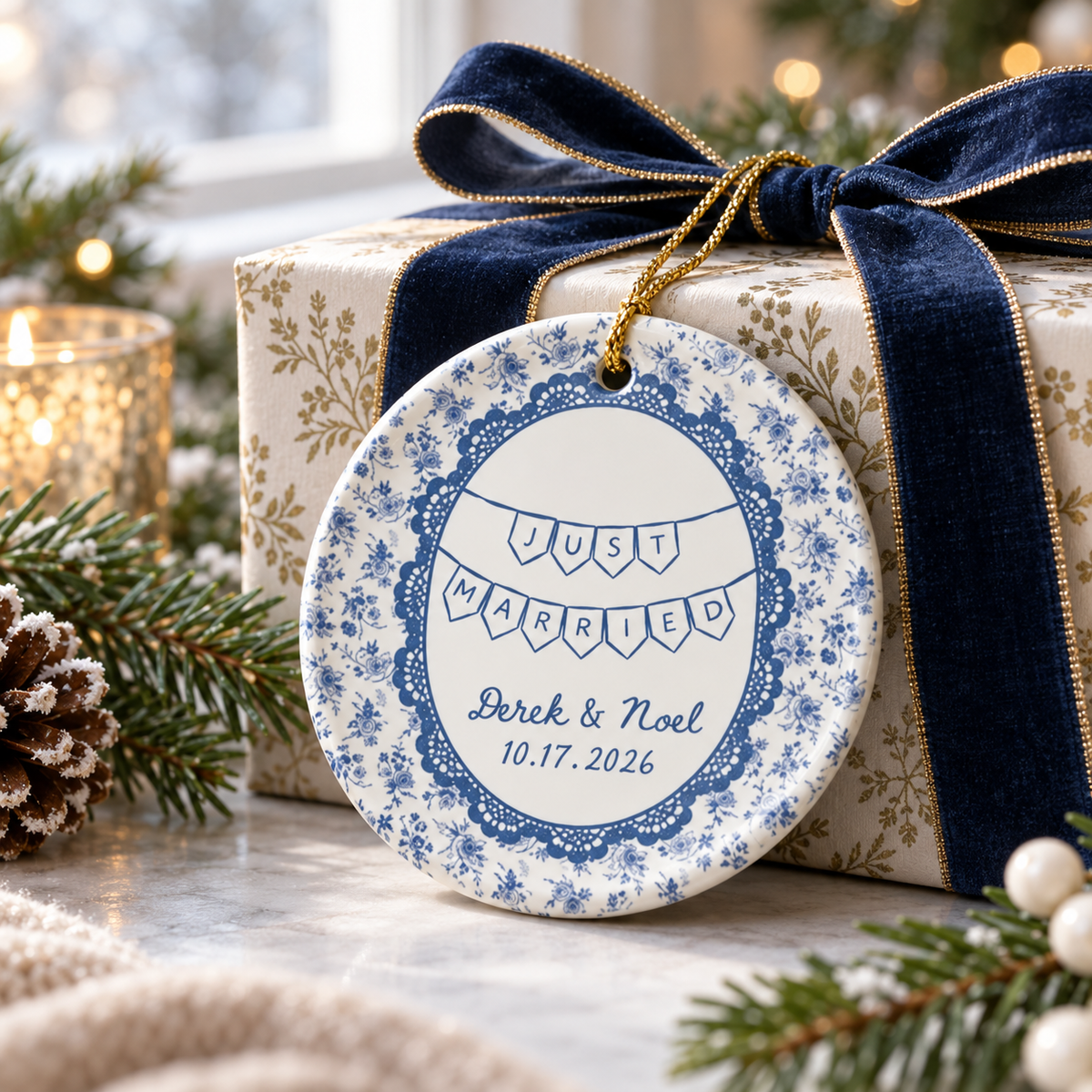 Doodle Personalized Married Ornament Custom Our 1st Christmas Ornament Custom Just Married 2026 Marriage Ornament Keepsake Wedding Gift f4e63b37-873c-4018-86f4-6dae2271a569-7abcd318-f070-42e1-a955-a7852413c522.png
