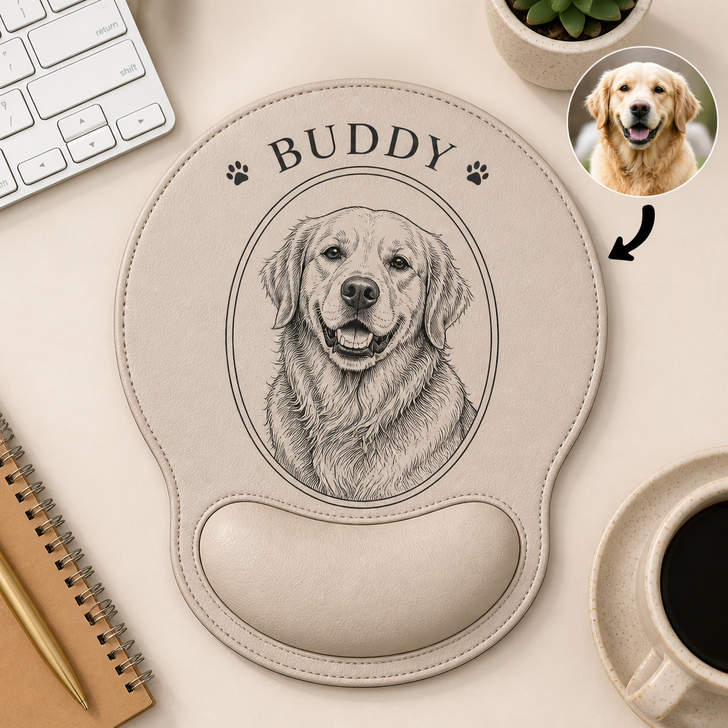 Custom Pet Portrait Mouse Pad with Name - Personalized Mouse Pad f4e927d3-479f-4930-b57a-771d929513b0.png