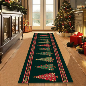 Christmas Tree Runner Rug for Hallway, Festive Green Holiday Carpet, Non Slip Washable Christmas Decor for Entryway and Living Room f4ef62c1-8ff8-4cb6-8300-e6d71ba47ee3-4.jpg