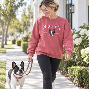 Custom Dog Portrait Embroidered Sweatshirt - Personalized Pet Face Crewneck With Name - Christmas Dog Mom Gift - Pet Memorial Keepsake f4fa2d7c-6ead-42c2-98b5-68d9b1ef11d6-16.jpg