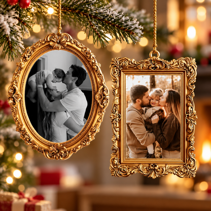 Custom Family Photo Christmas Ornament, Personalized Picture Frame Ornament, Family Picture Ornament Keepsake, Xmas 2026 Gifts, Family Gifts f4ffd1f1-ea0d-4dd2-a9ce-27016829c524-06bcad59-5d8b-468d-95e9-d2ec37fa362d.png