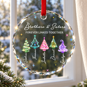 Personalized Brothers & Sisters Glass Christmas Ornament, Custom Names Family Keepsake & Gift for Siblings f508e808-cf2c-4e66-befb-bbb22a1fe826-1.png