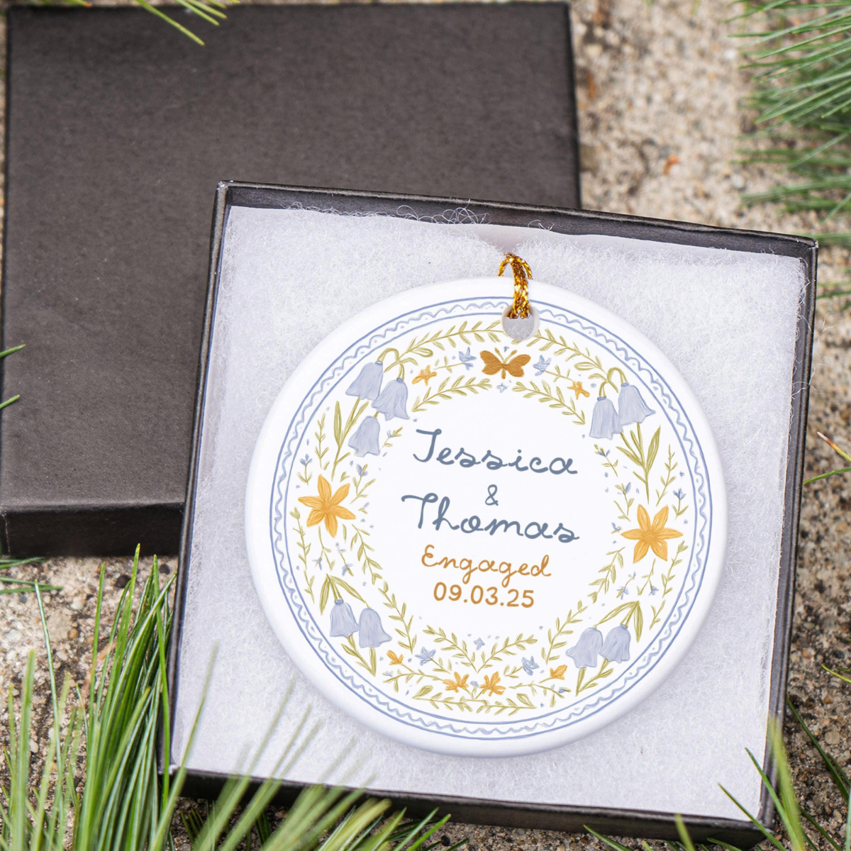 Personalized Engagement Ornament Custom Couples Gift with Names and Date Engaged Ornament Christmas Keepsake Newly Engagement Present f5194a10-78e9-4869-870e-d53b2d45e4fb-3.png