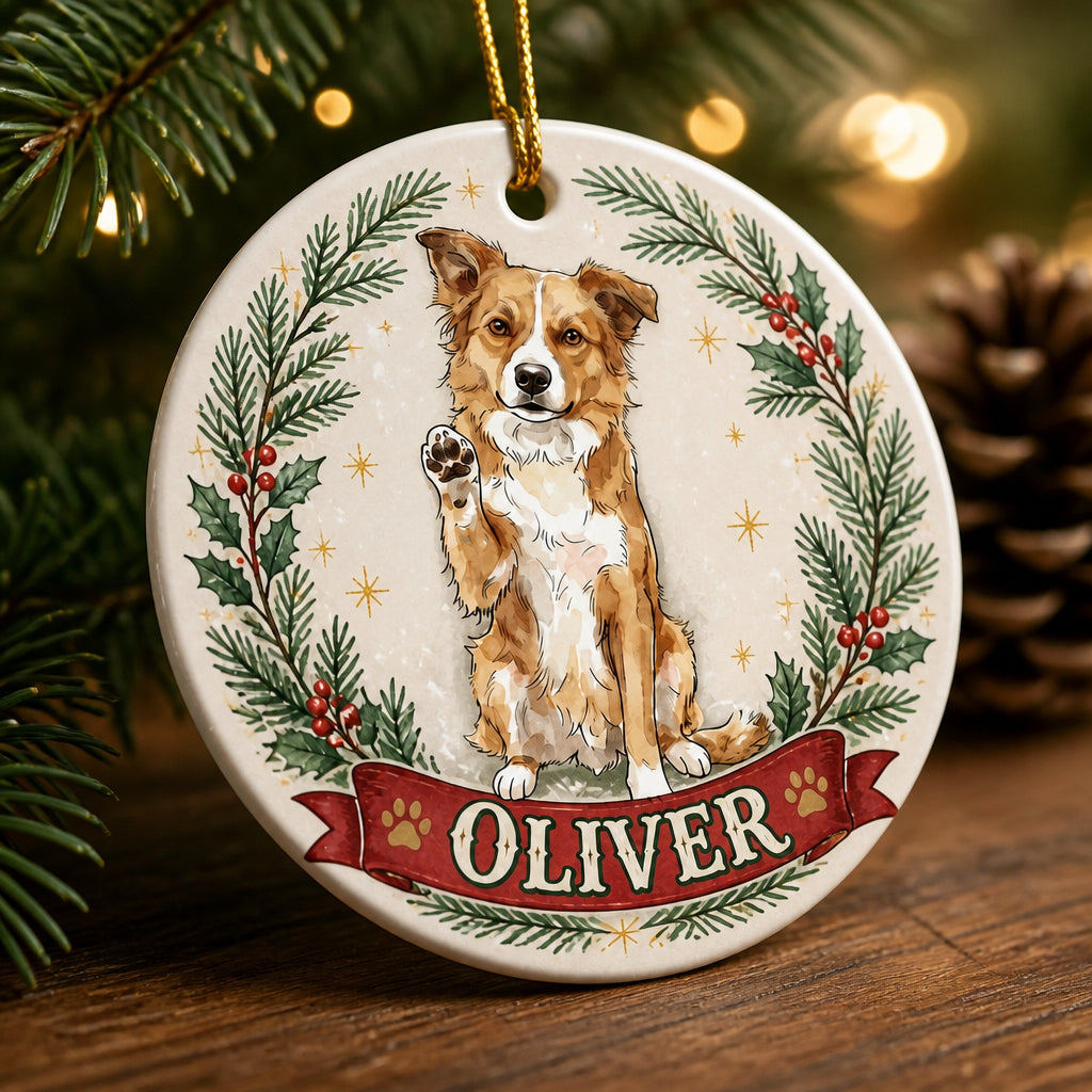 Custom Pet Portrait Ornament with Name Banner - Personalized Ornament f51e1989-81e0-431a-bcb0-7f18eb6f8d68.jpg