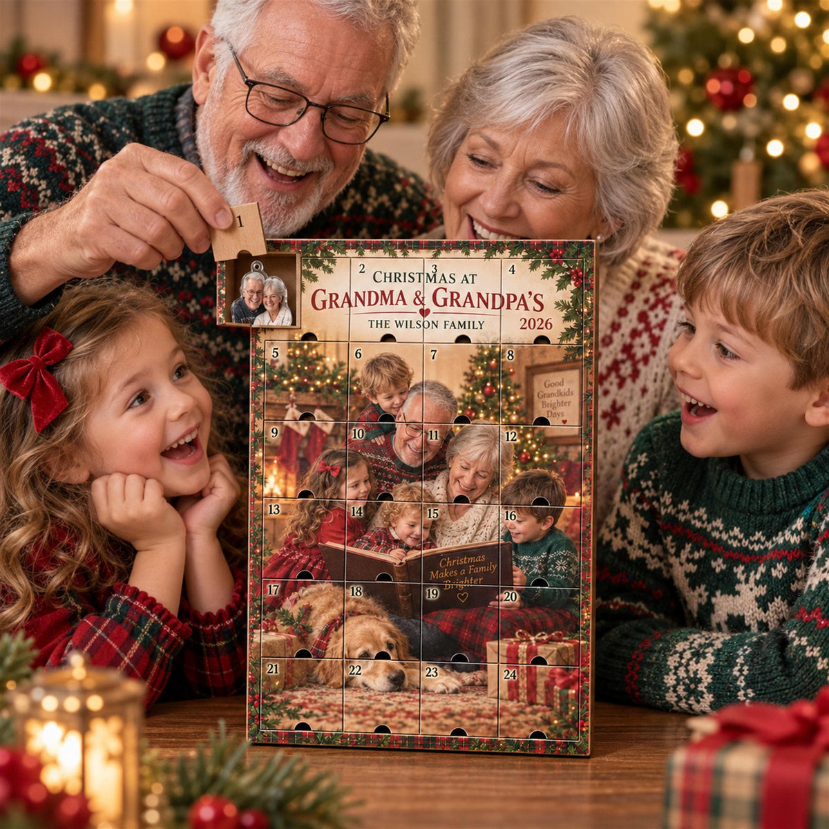 Personalized Grandparents Advent Calendar with 24 Custom Photo Acrylic Ornaments, Christmas Gift for Grandma Grandpa, Grandkids Keepsake f52dfc28-816b-4ebf-a547-234a901137bf-il_fullxfull.8599793910_r9fd.jpg