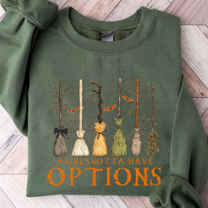 A Girl Gotta Have Options Sweatshirt, Retro Halloween Sweater, Witches Halloween Sweat, Spooky Season Feeling Witchy Sweat, Trendy Halloween f574b64d-969f-4f4c-8999-90f6d7ccca5f-1.jpg