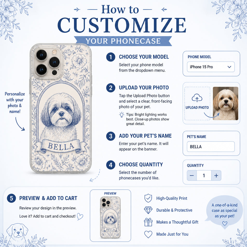 Custom Pet Engraving Phone Case — Arched Cameo - Personalized Phonecase f579972a-9564-4b10-8131-29c553372929.jpg