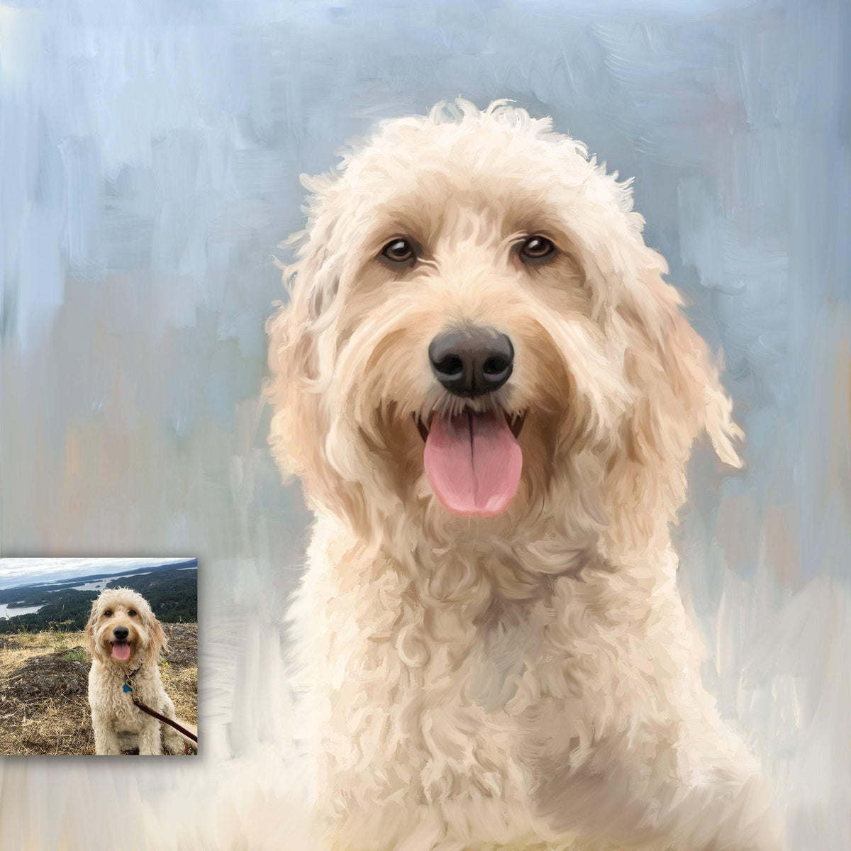 CUSTOM DOG CAT Portrait from your Photo, Digital Art or Oil Acrylic Embellished Painting on Canvas Original Pet Family Portraits f57c9506-304d-4826-afd2-7c6b61df411f-il_fullxfull.8230570991_1i8x.jpg