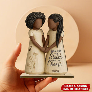 African American Besties You Are The Sister Personalized Standing Wooden Plaque f594e55c-9d28-49bc-b445-310eb6050199-banner-3.jpg