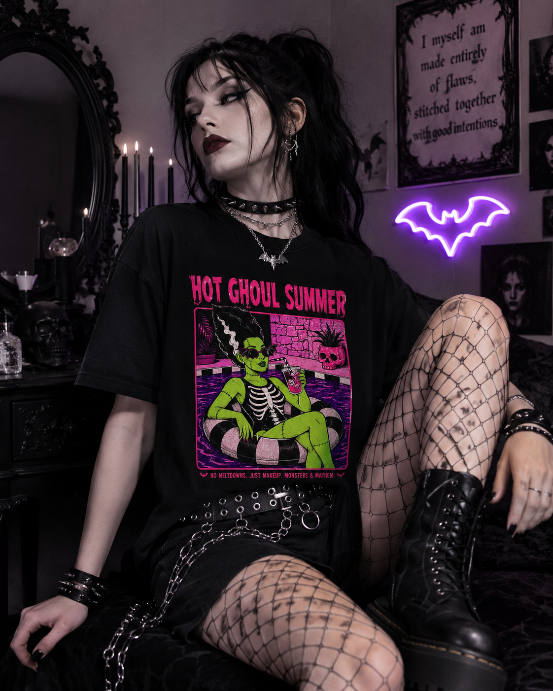Hot Ghoul Summer Shirt Spooky halloween Girl In Floaty, Summer Goth Summerween shirt f59626d9-b58e-4a89-86e7-43d028722f80-125347af-d875-4a20-88fb-29cb1dd78010.png