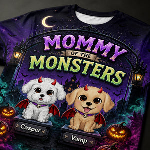 Mommy of the Monsters — Custom Pet Cartoon AOP Tee - Personalized T-Shirt - All over printed f5a7f358-afba-4ed5-8b04-433a089c382b.jpg