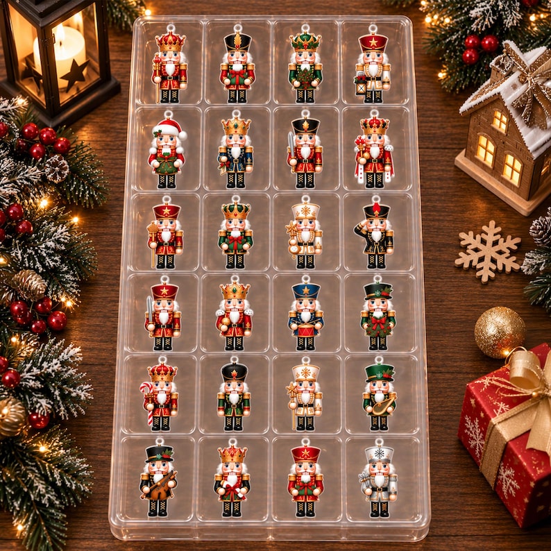 Christmas Nutcracker Advent Calendar 2026, 24 Day Nutcracker Ornament Set, Christmas Countdown Gift, Holiday Tree Decor, Xmas Keepsake f5c350b4-83f2-43e1-8d0f-971aa7bd4662-a4.jpg