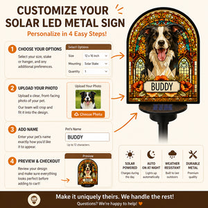 Custom Pet Stained-Glass Solar Garden Sign - Personalized Cut Metal Sign Led Solar f5c72477-da0c-47a8-914b-52cbe667da4c.jpg