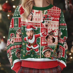 Custom Face Christmas Sweater For Men Women, Custom Ugly Sweater with Photo, Pet Christmas Sweatshirt, Funny Christmas Jumper Gift Holiday f5d89b6e-370b-4d35-9a72-3446a9061802-9.jpg