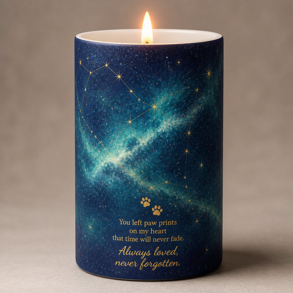 Pet Memorial Candle – Forever In My Heart (Photo + Name + Years) - Personalized Candle f5e00913-fc69-49fc-b686-8c77488b5738.jpg