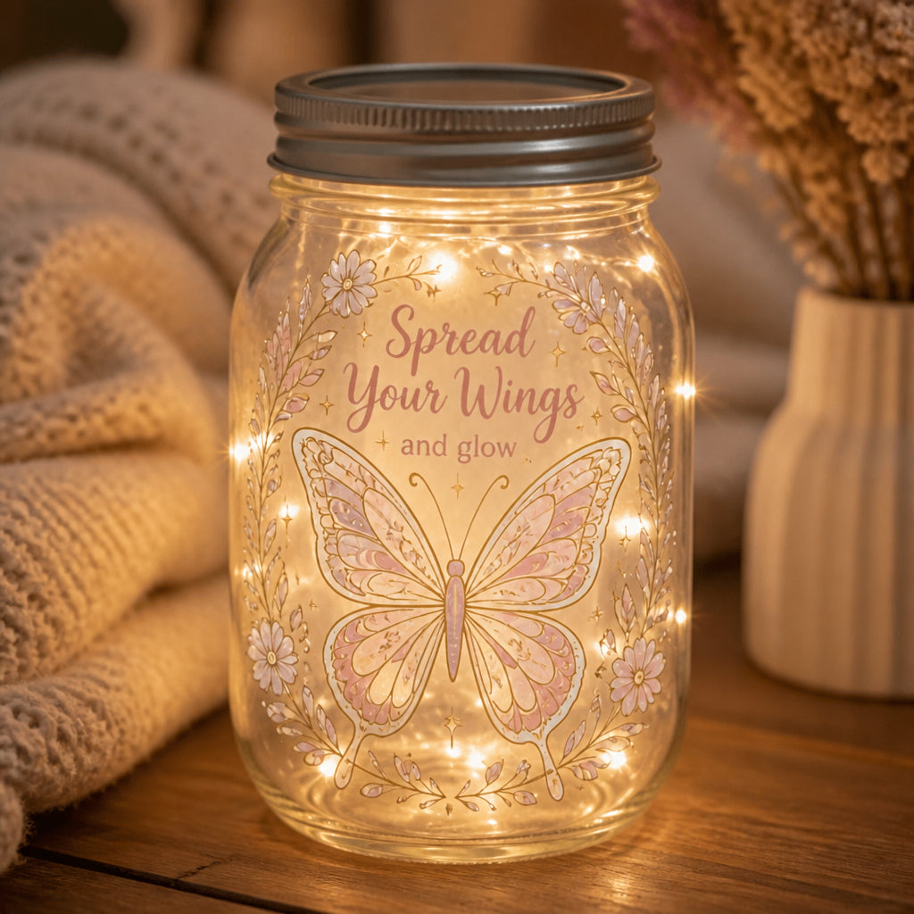 Butterfly Glow Mason Jar Light – Spread Your Wings - Mason Jar Light f5f023ff-7ec2-41ce-a84c-efb416041a23.jpg