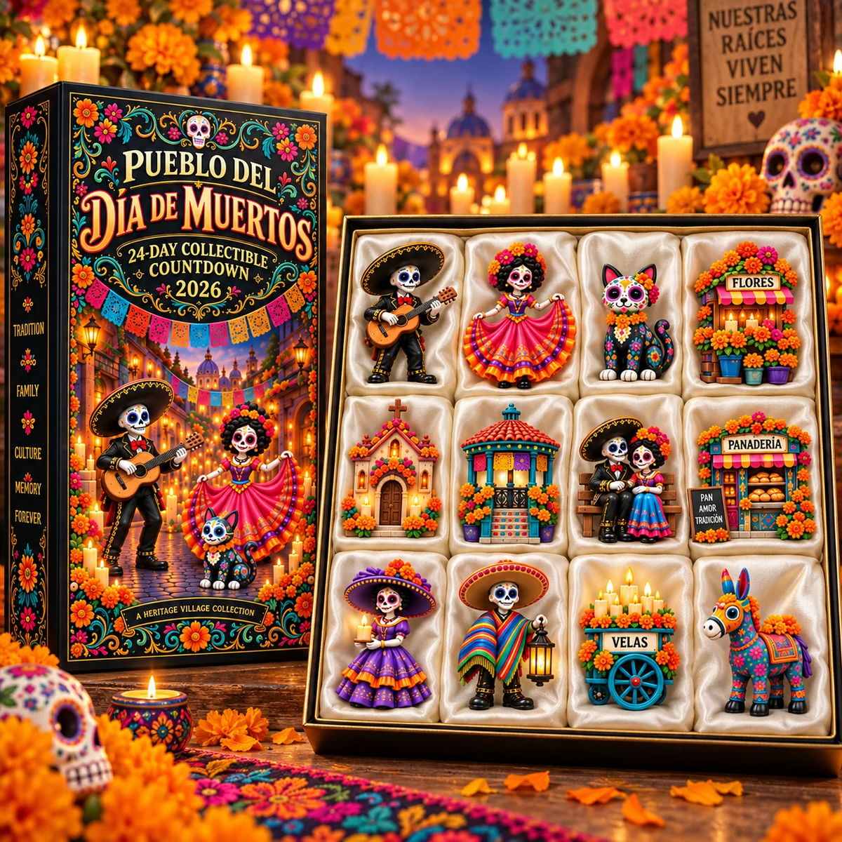 Pueblo del Día de Muertos 2026 – 24-Day Day of the Dead Collectible Countdown Calendar with 24 Unique Miniatures f6192761-6f79-467c-aa06-a98dc1b09e7a-t-i-xu-ng-22-.png