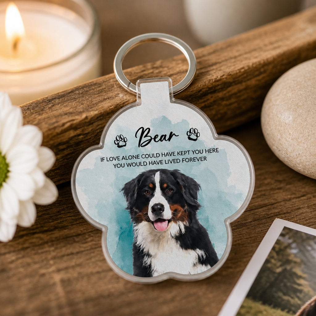 Rainbow Bridge Pet Memorial Photo Keychain - Personalized Acrylic Keychain f62f485d-ed84-4c1a-b0e6-695fd228e2da.jpg
